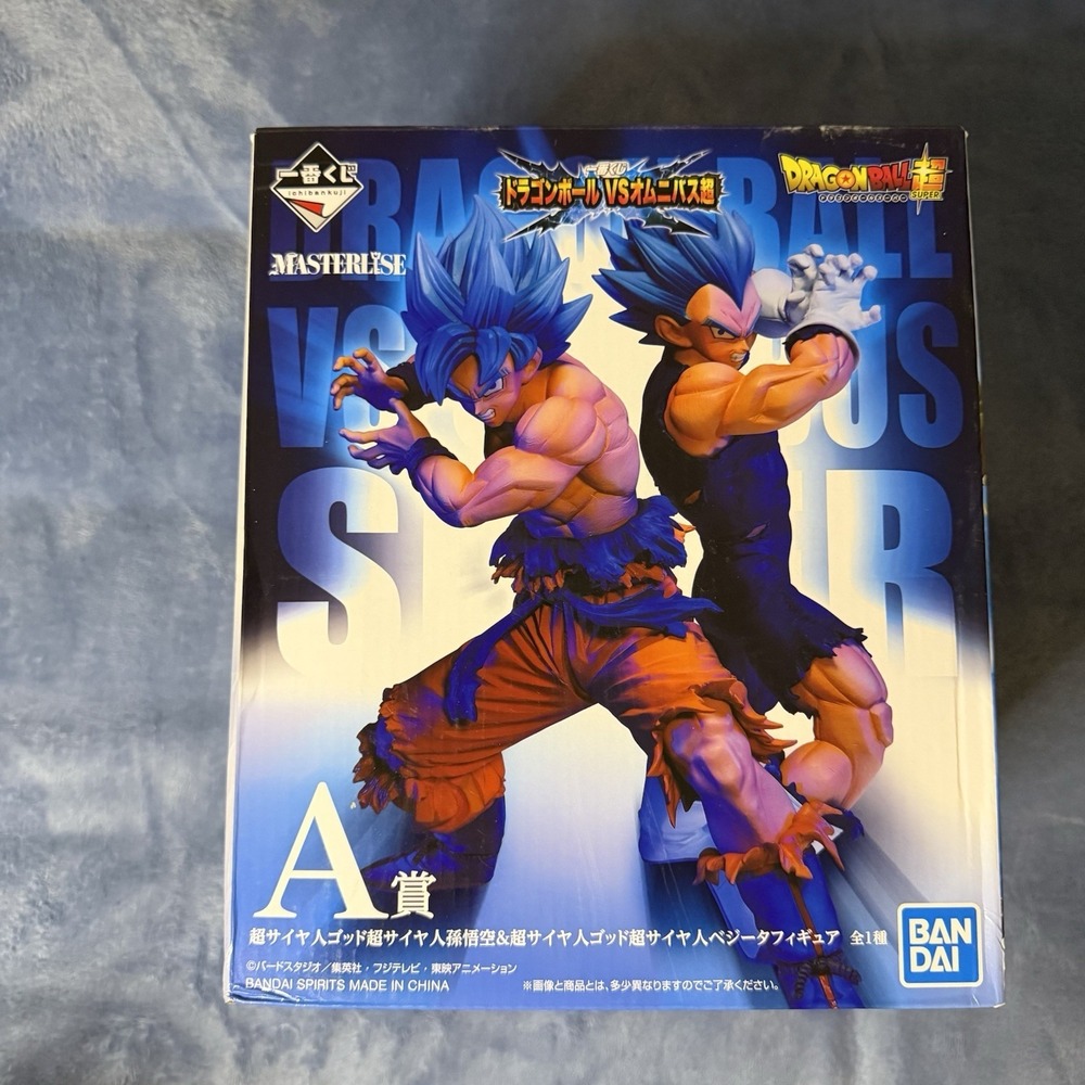 Dragon Ball VS Omnibus Super Son Goku‎ & Vegeta Figure Prize BANDAI Ichiban Kuji